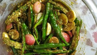 Karonda Mirch Ka Achar Is Mausam Ke Liye  Karonda Green Chili Pickle Recipe [upl. by Rolyab967]