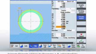 SINUMERIK Tutorial  Fräsen Programmierung mit programGUIDE [upl. by Tsepmet]