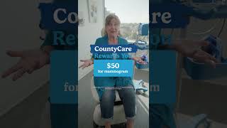 Earn 50 for mammograms with CountyCare Reward yourself and stay healthy [upl. by Midge127]