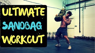 HOW TO GET SHREDDED BEST SANDBAG WORKOUTS [upl. by Vincenta]