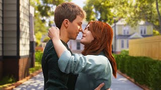 SpiderMan 2  MJ and Peter All Romance Cutscenes amp Full Love Story 4K [upl. by Agathy]