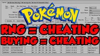 Pokemon Company CONFIRMS Buying Pokemon Is ILLEGAL For Pokemon VGC RNG Manipulation Is Cheating [upl. by Yeta]