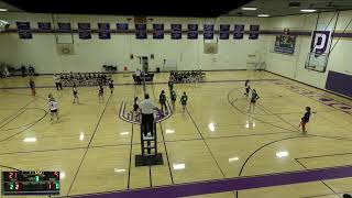 Varsity Volleyball vs George School [upl. by Notserc]