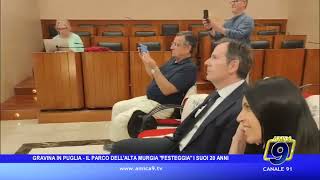 Gravina in Puglia  Il Parco dellAlta Murgia festeggia 20 anni [upl. by Yee]