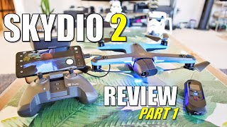 SKYDIO 2 Drone Review Part 1  IN DEPTH Unboxing setup updating pros amp cons [upl. by Yatnuahc]