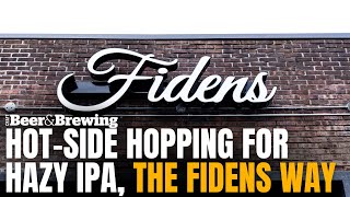 HotSide Hopping for Hazy IPA the Fidens Way [upl. by Grobe151]