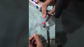 Dynamo motor making electricity [upl. by Daahsar]