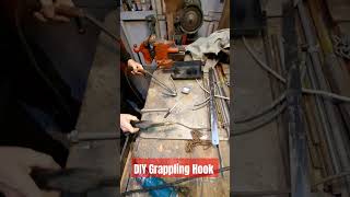 DIY grappling hook for lifting buckets of earth out of my underground bunker build [upl. by Htebirol490]