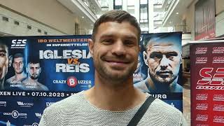 Boxen Roman Fress vs Milosav Savic Kampf 7 Oktober 2023 Magdeburg IBO Cruiserweight [upl. by Ok]