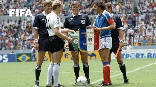 France 02 Germany FR  1986 FIFA World Cup  Match Highlights [upl. by Susanetta]