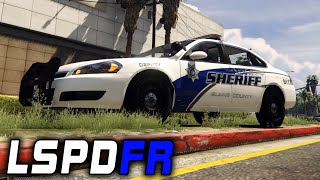 LSPDFR  E55  Blaine County Sheriff Impala Part 1 [upl. by Ewer]