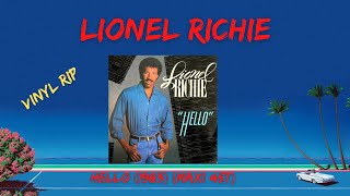 Lionel Richie  Hello 1983 Maxi 45T [upl. by Alyaj]