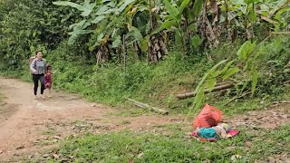 The abandoned baby and the poor single mother a difficult life [upl. by Eivod]