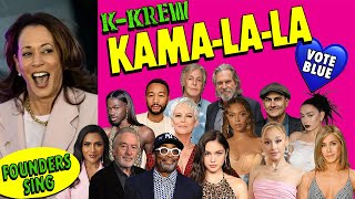 KKREW KAMALALA—Founders Sing HEY JUDE Parody for Kamala Harris Beyoncé Paul McCartney Plus [upl. by Anstus]