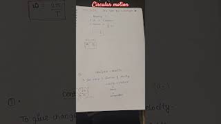 Circular motion class 11 jee notes physics chapter 7 [upl. by Ajiam]