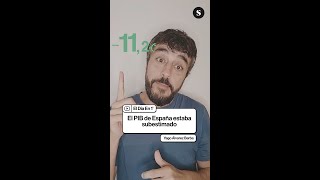 El PIB de España estaba subestimado [upl. by Loydie780]