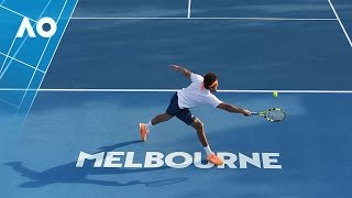 Tsonga v Monteiro match highlights 1R  Australian Open 2017 [upl. by Znieh242]