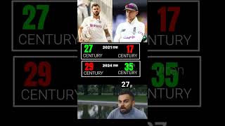 Joe root vs Kohli test century RACE [upl. by Einhpets344]