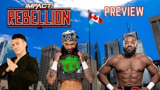 KUSHIDA vs Steve Maclin For The IMPACT World Championship  IMPACT Wrestling Rebellion 2023 Preview [upl. by Elena]