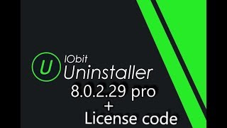 IObit Uninstaller Pro 8 0 2 29  Seriel Key 2018  OneGalaxy [upl. by Anawed]