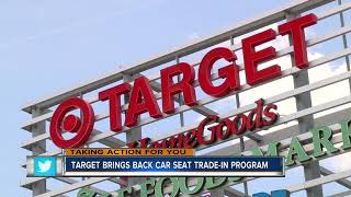 Targets car seat tradein event is back Recycle an old car seat get a discount on a new one [upl. by Lisabeth]