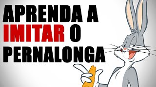 Aprenda a imitar a voz do Coelho Pernalonga dos Looney Tunes Bugs Bunny  Voice Lab [upl. by Lsil]