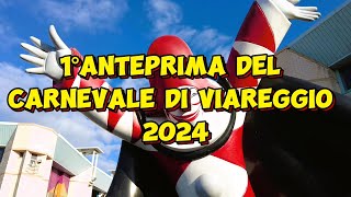 Carnevale di Viareggio 20241°Anteprima del Carnevale di Viareggio 2024 [upl. by Cissiee]