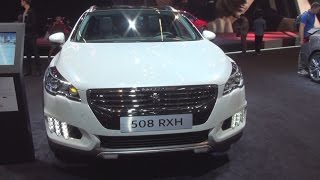 Peugeot 508 RXH Hybrid4 2016 Exterior and Interior in 3D [upl. by Onivla341]