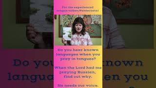 Do you hear known languages when you pray in tongues the Holy Spirit tongues HolySpirit [upl. by Sanjiv846]