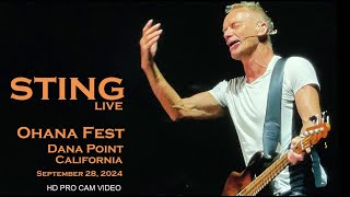 Sting  Full Show Live  Ohana Festival Dana Point CA  92724 [upl. by Uri405]