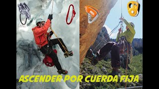 Ascender por cuerda fija  2ª Parte [upl. by Micah]