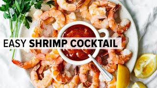 BEST SHRIMP COCKTAIL for the holidays dont buy it from the store [upl. by Ayatnwahs569]