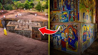 Amazing Ancient Places that Hold a Secret  Uncover the 11 RockHewn Churches of Lalibela Ethiopia [upl. by Ena]