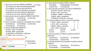 29 Repaso Homonimia y Paronimia 4° R V [upl. by Hinze213]