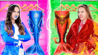 Hot Mermaid VS Cold Mermaid  How to Become a Bad Mermaid [upl. by Mehitable]