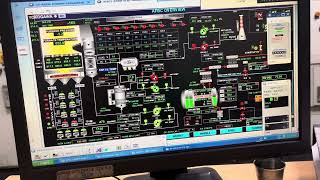 Shutting down AFBC Boiler boiler Operation DCS Desk operations  Biomass boiler [upl. by Euqininod314]