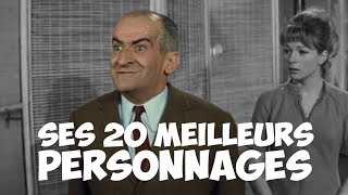 TOP 20 des personnages de Louis de Funès [upl. by Tiffany]