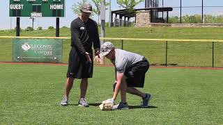 Training Tip Fielding A Ground Ball From the Outfield [upl. by Asillam]