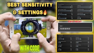 Best zero recoil sensitivity iPhone 6s pubg Test 2023 Handcam Gameplay🔥 [upl. by Gabbie610]