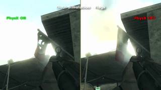 GPU PhysX in Ghost Recon Advanced Warfighter 2 [upl. by Dredi721]