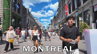 Old Montreal Walking Tour  Summer 2024 [upl. by Trojan444]