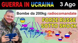 3 Ago Posizioni Russe Evaporate Ucraini USANO BOMBA A IDROGENO DA 200KG  Guerra in Ucraina [upl. by Waller]