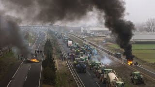 Feindbild Brüssel Landwirte stemmen sich gegen Gemeinsame Agrarpolitik [upl. by Ahsoj462]