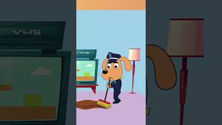 Sherifflabrador Cant Hold 💩 sherifflabrador funny shorts [upl. by Aronos]