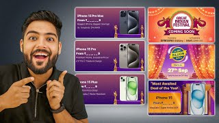 iPhones Craziest Price Drop 🔥 Flipkart Big Billion Days Sale amp Amazon Great Festival Sale 😍 [upl. by Anij]