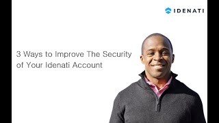 3 Ways to Improve The Security of Your Idenati Account [upl. by Attaynek]