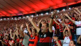 TORCIDA DO FLAMENGO quotRAÇA AMOR E PAIXÃOquot TEMA DA VITÓRIA 06092014 [upl. by Nhguav562]