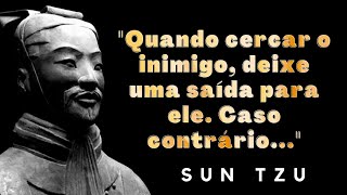 Citações e Sabedoria de Sun Tzu  A Arte da Guerra  Frases Impactantes de Estratégia [upl. by Carolann]