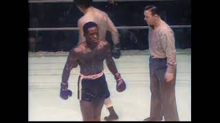 Ezzard Charles vs Pat Valentino  Full Fight Colorized  14101949 [upl. by Dickens]