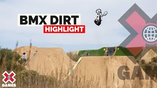 BMX Dirt HIGHLIGHTS  X Games 2022 [upl. by Namijneb]